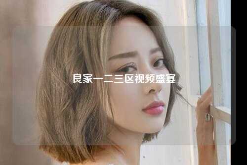 良家一二三区视频盛宴