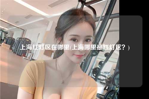 上海红灯区在哪里(上海哪里是红灯区？)