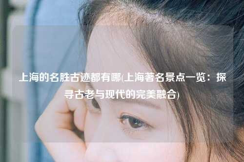上海的名胜古迹都有哪(上海著名景点一览：探寻古老与现代的完美融合)